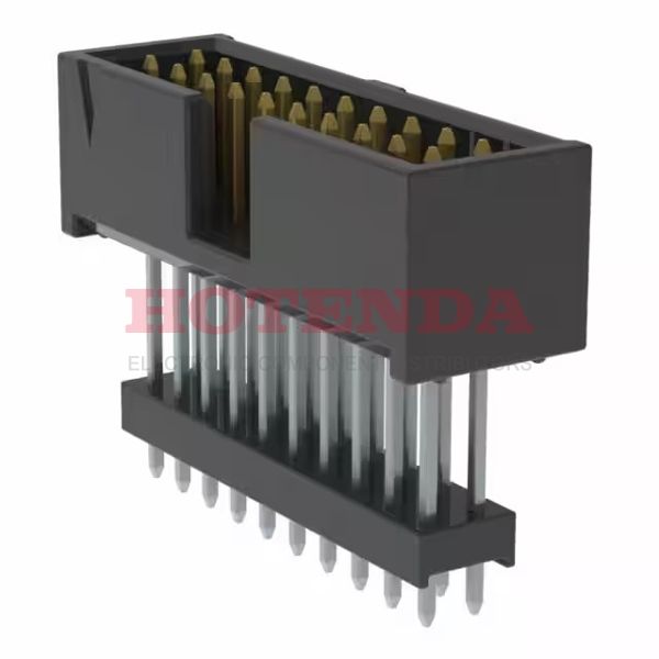 ZSS-110-03-S-D-740 - Conn Elevated Shrouded Header HDR 20 POS 2.54mm Solder ST Thru-Hole Bulk