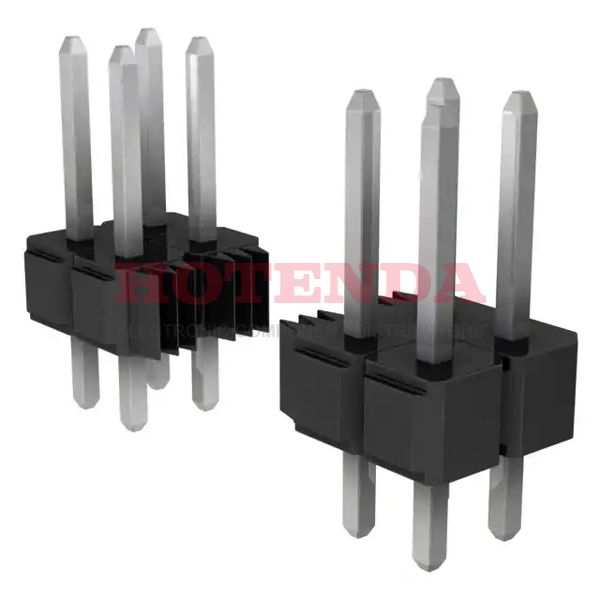 929836-01-23-RK - Headers &amp; Wire Housings 46/PR/2R/STR .235 - .110/TIN/ROHS