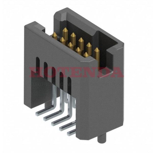 TFM-105-22-L-D-A-K - Conn Shrouded Header HDR 10 POS 1.27mm Solder ST SMD T/R