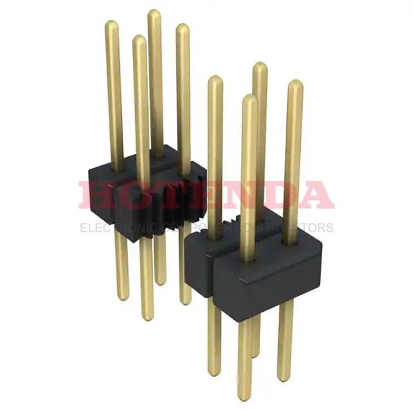 PBC09DFBN - CONN HEADER .100 DUAL STR 18POS