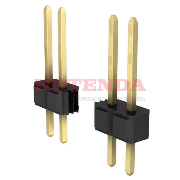 929705-09-15-EU - Headers &amp; Wire Housings 15 PS/1R/SRT/.318 .145/ALL 10U/ROHS