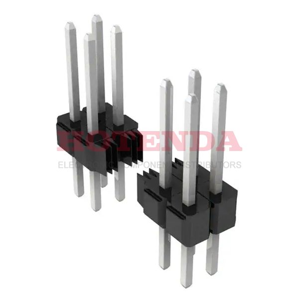 929710-10-14-RK - 929 Series 2-Row Header Solder Copper Alloy Bulk Through Hole Tin Polycyclohexylenedimethylene Terephthalate (PCT) 28-Position Board to Board 0.100 2.54mm Height