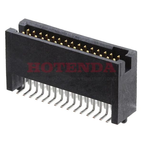 TFM-115-32-L-D-A - SAMTEC TFM-115-32-L-D-A Board-To-Board Connector, TFM Series, 30 Contacts, Header, 1.27 mm, Surface Mount, 2 Rows
