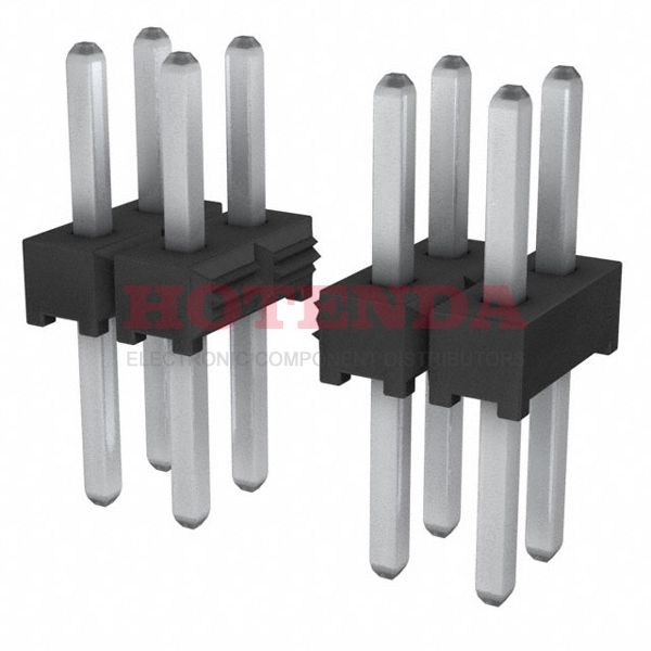 TMM-116-01-T-D - SAMTEC TMM-116-01-T-D Board-To-Board Connector, TMM Series, Through Hole, Header, 32 Contacts, 2 mm, Tin Plated Contacts