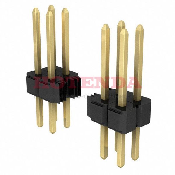 929715-10-19-EU - Headers &amp; Wire Housings 38/PS/2R/STR.318 .175/ALL 10U/ROHS