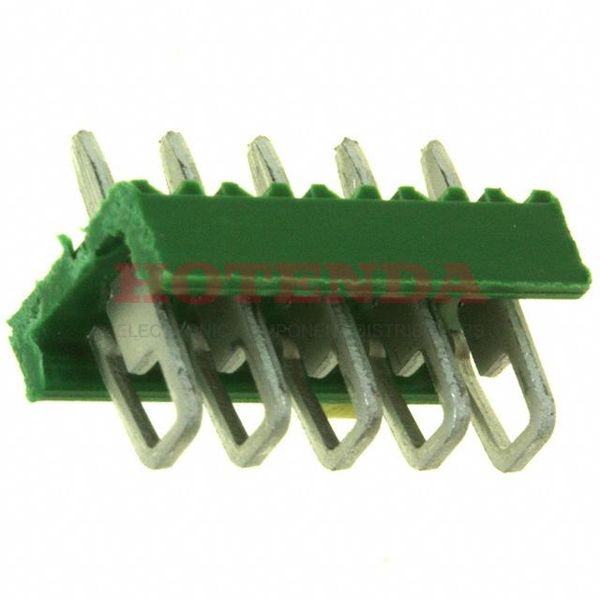 5164713-5 - Mini-Match Series 1-Row Header Solder Brass Bulk Through Hole Tin Polybutylene Terephthalate (PBT), Glass Filled 5-Position Board to Cable/Wire 0.118 3.00mm Height