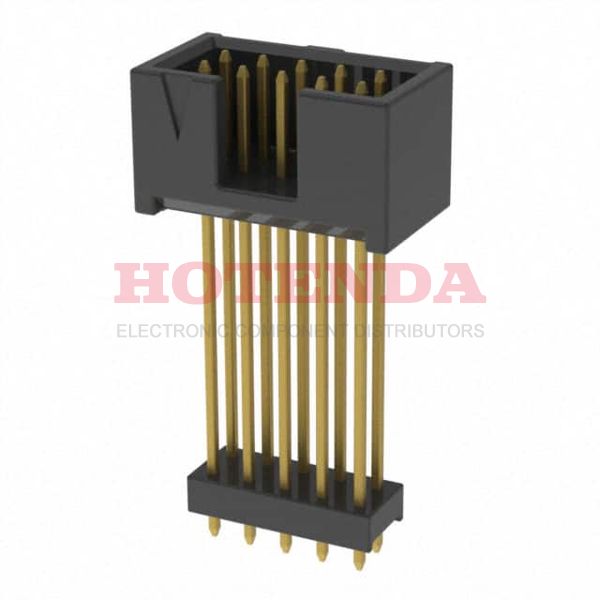 ZSS-105-07-G-D-1115 - Conn Elevated Shrouded Header HDR 10 POS 2.54mm Solder ST Thru-Hole