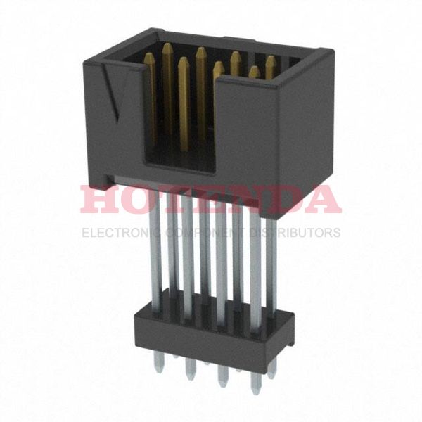 ZSS-104-04-S-D-840 - Conn Elevated Shrouded Header HDR 8 POS 2.54mm Solder ST Thru-Hole