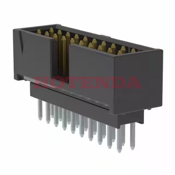 ZSS-110-01-L-D-460 - Conn Elevated Shrouded Header HDR 20 POS 2.54mm Solder ST Thru-Hole