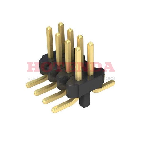 20021121-00008D4LF - Headers &amp; Wire Housings 8P HDR UNSHRD SMT 1.27x1.27MM BTB