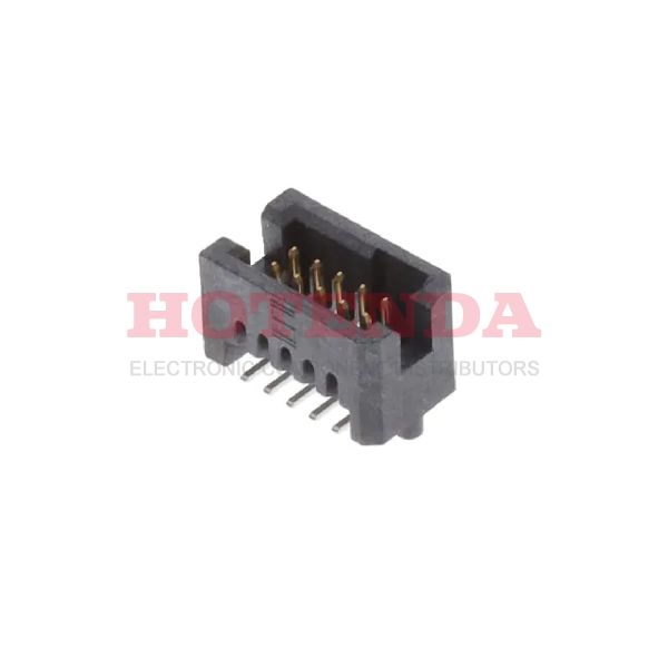 TFC-105-22-F-D-A-K-TR - Conn Shrouded Header HDR 10 POS 1.27mm Solder ST SMD T/R