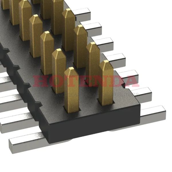 FTS-108-03-L-DV-TR - Conn Unshrouded Header HDR 16 POS 1.27mm Solder ST SMD T/R