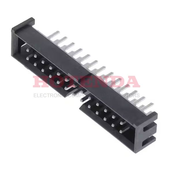 STMM-113-02-T-D - SAMTEC STMM-113-02-T-D Wire-To-Board Connector, Boxed, STMM Series, 26 Contacts, Header, 2 mm, Through Hole, 2 Rows