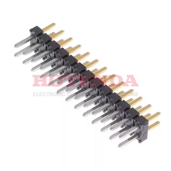 TMM-113-01-L-D - SAMTEC TMM-113-01-L-D Board-To-Board Connector, TMM Series, 26 Contacts, Header, 2 mm, Through Hole, 2 Rows