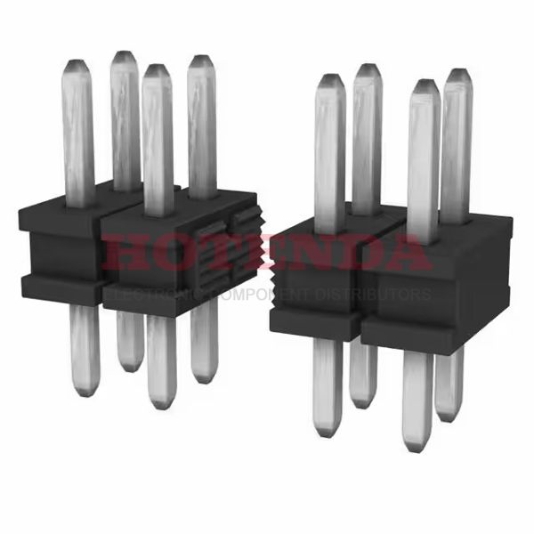 TMMH-120-06-T-D - SAMTEC TMMH-120-06-T-D Board-To-Board Connector, Vertical, TMMH Series, 40 Contacts, Header, 2 mm, Through Hole, 2 Rows