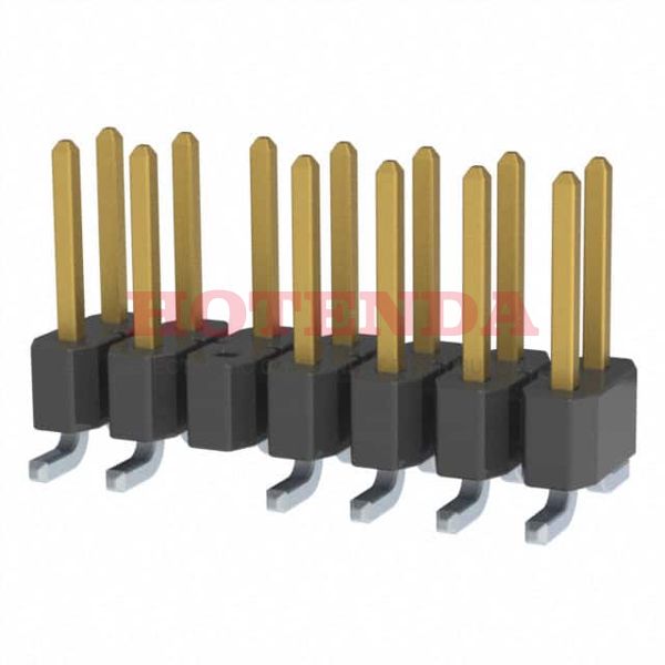 TSM-107-01-L-DV-009 - Conn Unshrouded Header HDR 14 POS 2.54mm Solder ST SMD