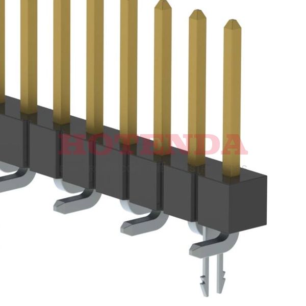 TSM-116-02-L-SV-LC - Conn Unshrouded Header HDR 16 POS 2.54mm Solder ST SMD