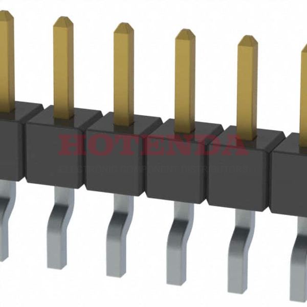 MMT-112-01-F-SH - Conn Unshrouded Header HDR 12 POS 2mm Solder RA SMD