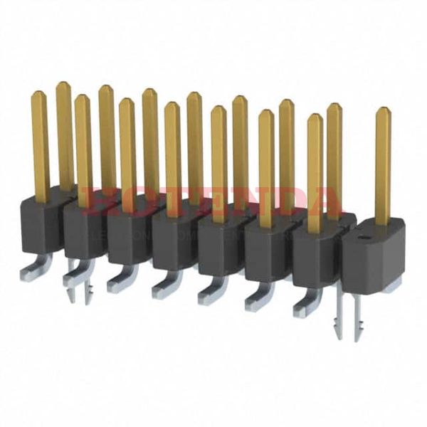 TSM-108-01-S-DV-LC-001 - Conn Unshrouded Header HDR 16 POS 2.54mm Solder ST SMD Tube