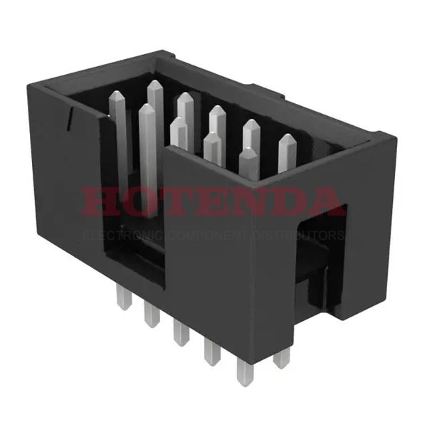 TST-105-01-T-D - SAMTEC - TST-105-01-T-D - Wire-To-Board Connector, Boxed, 2.54 mm, 10 Contacts, Header, TST Series, Through Hole, 2 Rows