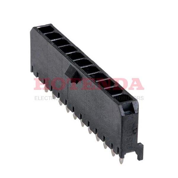 0436501115 - Conn Power HDR 11 POS 3mm Solder ST Thru-Hole 11 Terminal 1 Port Micro-Fit 3.0™ Tray