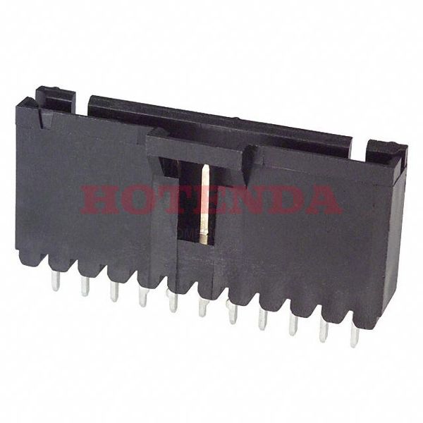 1-103670-0 - CONN HEADER VERT .100 11POS 15AU