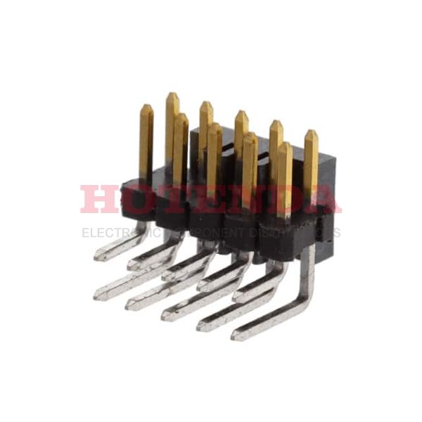 2842156-5 - 10P,2MM,BRK HDR,DRRT,2.8,0.76AU,