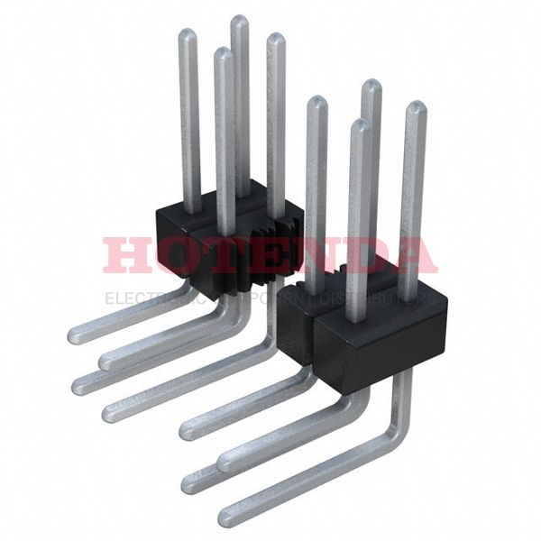 PEC24DGBN - CONN HEADER .100 DUAL R/A 48POS