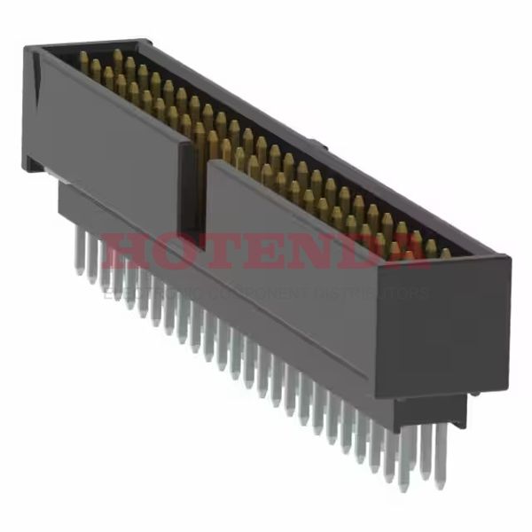 ZSS-125-01-S-D-450 - Conn Elevated Shrouded Header HDR 50 POS 2.54mm Solder ST Thru-Hole