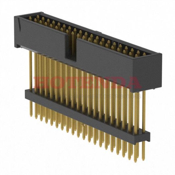 ZSS-120-06-G-D-915-LL - Conn Elevated Shrouded Header HDR 40 POS 2.54mm Solder ST Thru-Hole