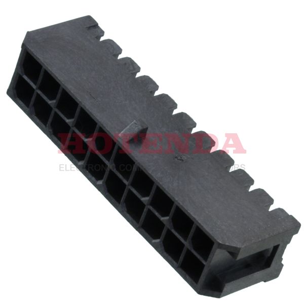 10127720-201LF - Conn Wire to Board HDR 20 POS 3mm Solder RA Thru-Hole