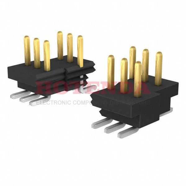 BKT-119-01-L-V-P - Conn Unshrouded Header HDR 19 POS 1mm Solder ST SMD Tube