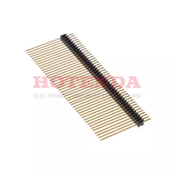 TMS-144-60-G-S - Conn Unshrouded Header HDR 44 POS 1.27mm Solder ST Thru-Hole Tube