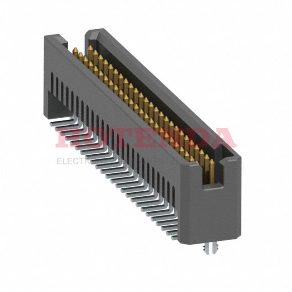 TFM-125-12-L-D-LC - Conn Shrouded Header HDR 50 POS 1.27mm Solder ST SMD T/R