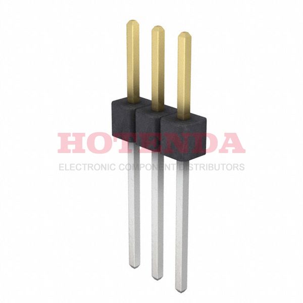 PBC03SADN - CONN HEADER .100 SINGL STR 3POS