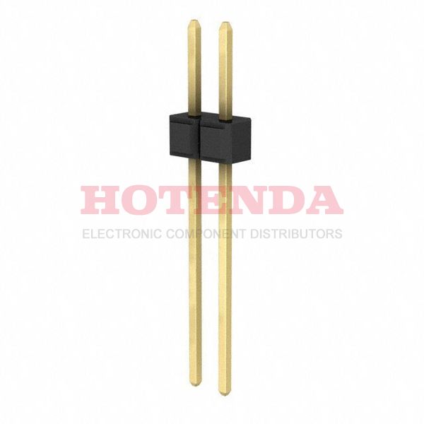 929647-05-02-I - Headers &amp; Wire Housings .100 STR 2 PIN .235-.610