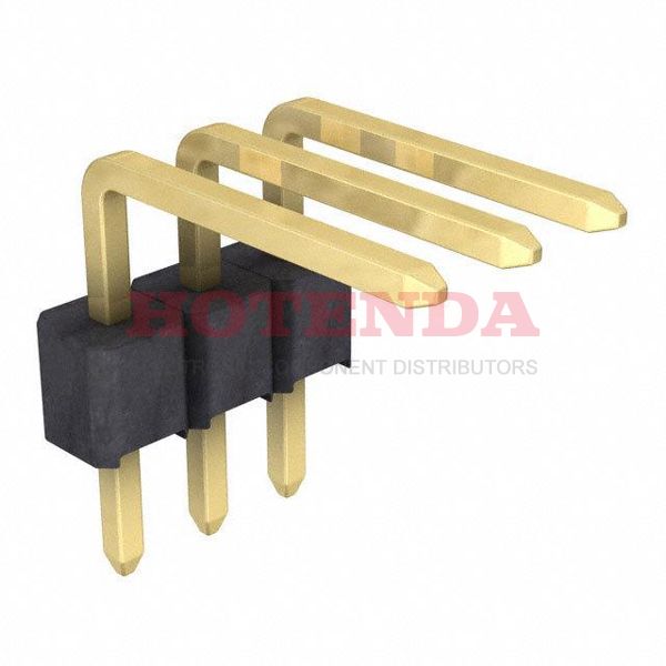 929550-01-03-EU - CONN HEADER .100 SNGL R/A 3POS