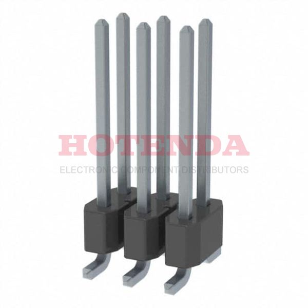 TSM-103-03-T-DV-P-TR - Conn Unshrouded Header HDR 6 POS 2.54mm Solder ST SMD T/R