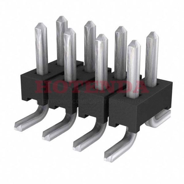 TMM-104-05-T-D-SM - Conn Unshrouded Header HDR 8 POS 2mm Solder ST SMD Tube