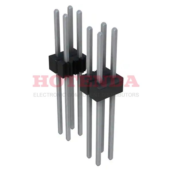 PEC16DFEN - 2-Row Header, Breakaway Solder Phosphor Bronze Bulk Through Hole Tin Polybutylene Terephthalate (PBT) 32-Position Board to Board or Cable 0.100 2.54mm Height