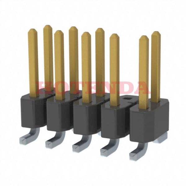 TSM-105-01-L-DV-004-P - Conn Unshrouded Header HDR 10 POS 2.54mm Solder ST SMD Tube