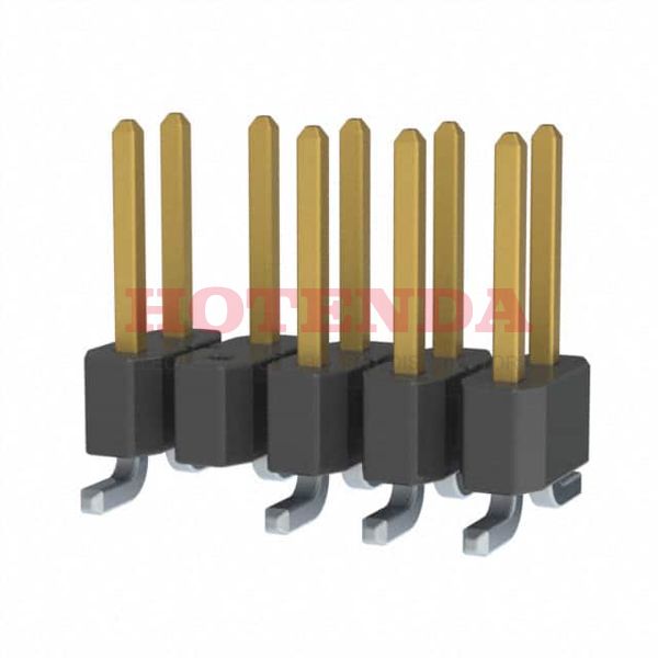 TSM-105-01-S-DV-007-TR - Conn Unshrouded Header HDR 10 POS 2.54mm Solder ST SMD Automotive T/R