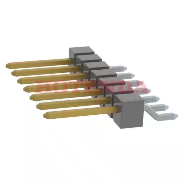 TSM-107-02-L-SH-P - Conn Unshrouded Header HDR 7 POS 2.54mm Solder RA SMD Tube