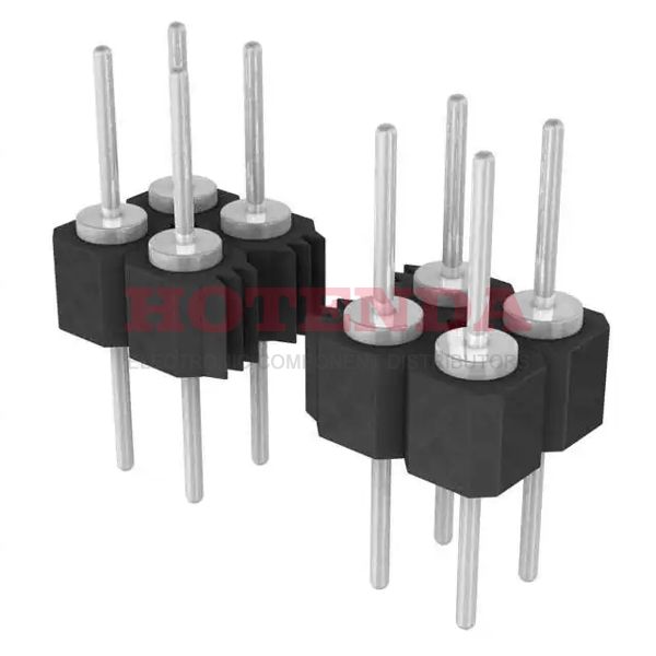 TD-121-T-A - SAMTEC TD-121-T-A Board-To-Board Connector, Vertical, TD Series, 42 Contacts, Header, 2.54 mm, Through Hole, 2 Rows