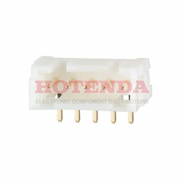 DF1B-5P-2.5DS(01) - Conn Shrouded Header HDR 5 POS 2.5mm Solder RA Thru-Hole Pack