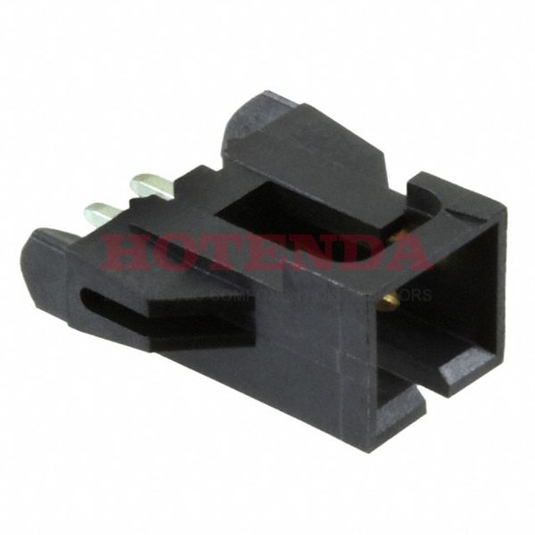 0705450071 - SL 70545 Series 1-Row Header Solder Phosphor Bronze Tube Through Hole Gold Polyester, Glass Filled 2-Position Board to Cable/Wire 0.465 11.80mm Height