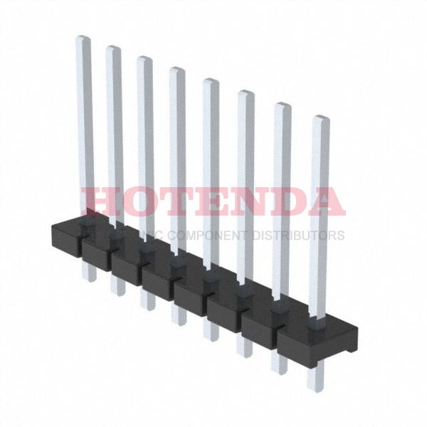 HPM-08-04-T-S - SAMTEC HPM-08-04-T-S Board-To-Board Connector, Vertical, HPM Series, 8 Contacts, Header, 5.08 mm, Through Hole, 1 Rows