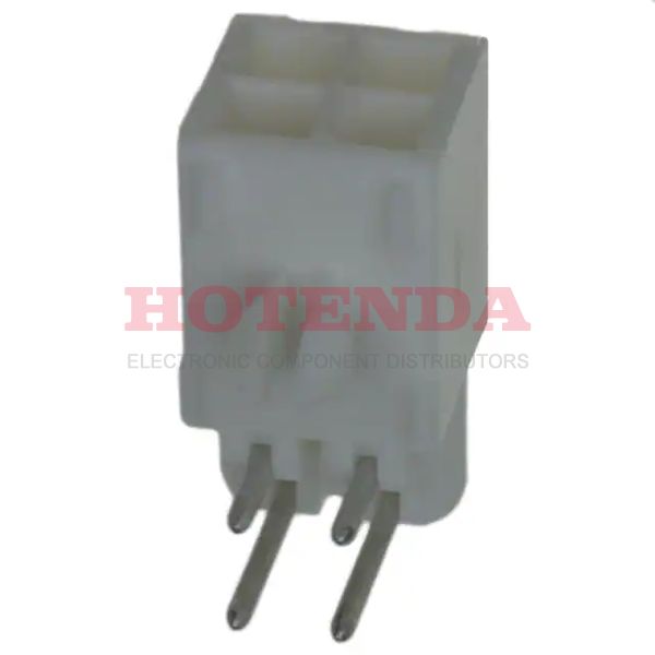 770968-2 - CONN HEADER 4POS RTANG .163 AU