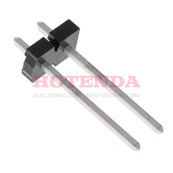 HPM-02-04-T-S - SAMTEC HPM-02-04-T-S Board-To-Board Connector, Vertical, HPM Series, Through Hole, Header, 2 Contacts, 5.08 mm