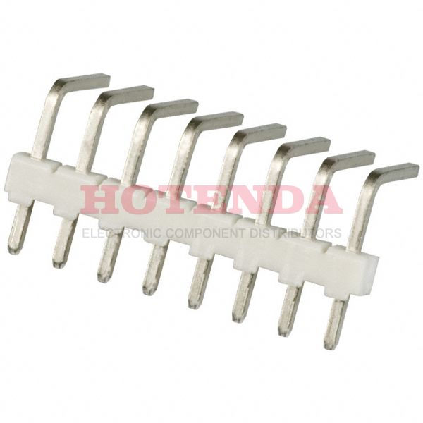 3-644694-8 - CONN HEADER RTANG 8POS .100 TIN